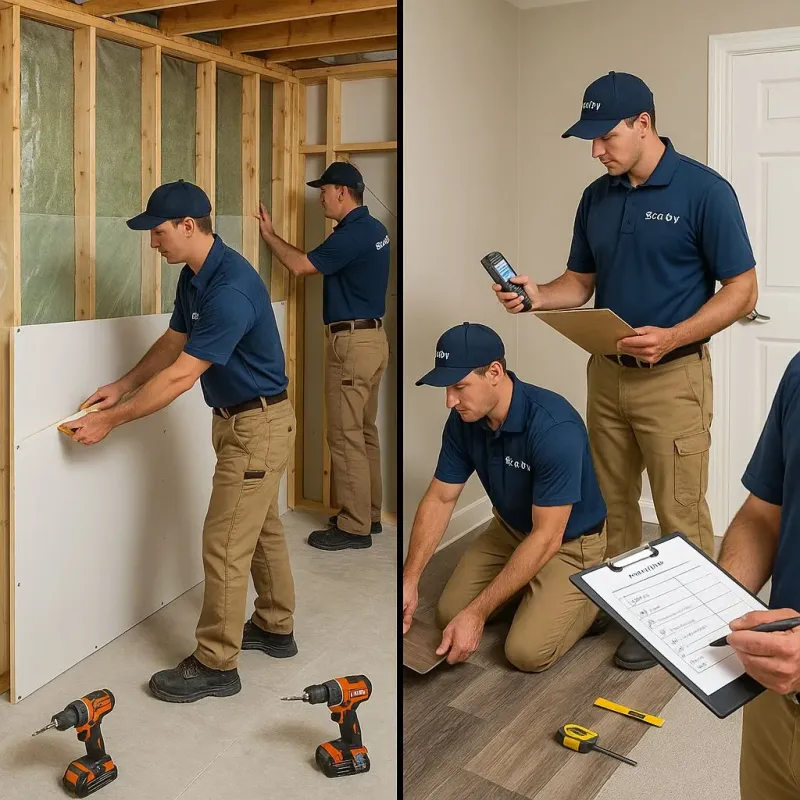 Repairs and Reconstruction process in Lincoln Park, PA