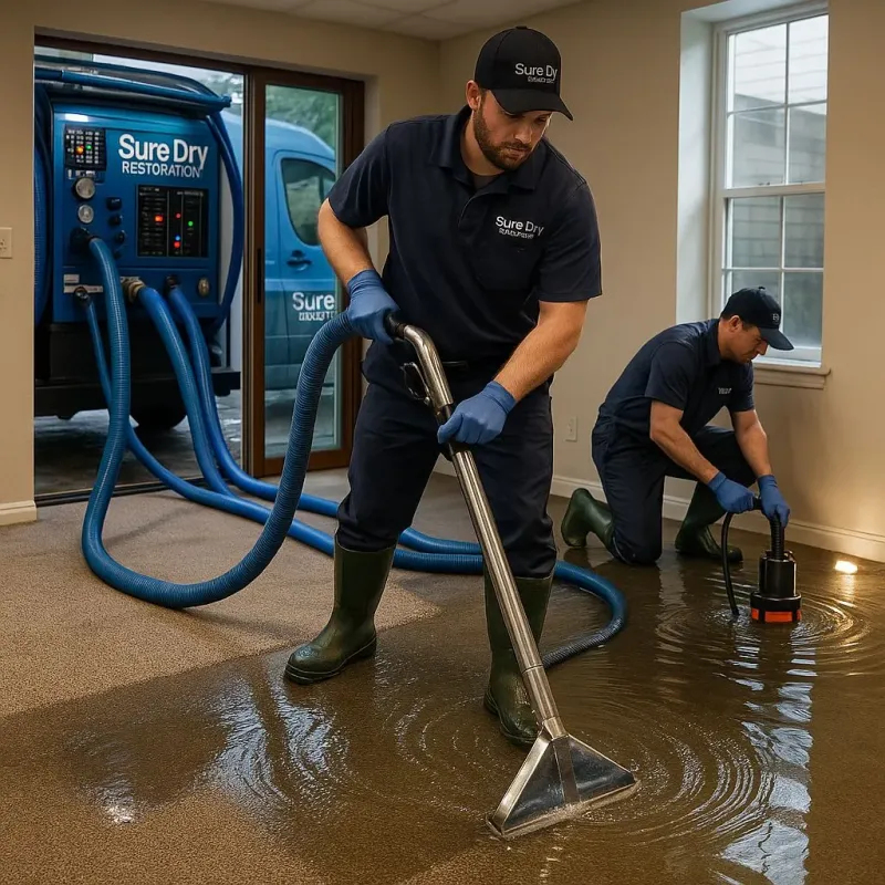 Water Extraction and Removal process in Lincoln Park, PA